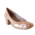 Sapato Feminino Salto Bloco em Couro Legítimo. Ideal para trabalho e ocasiões especiais, alia durabilidade e estilo. Compre na Zambeze, Enviamos P/ Todo Brasil!