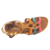 Sandália Feminina Artesanal Hippie Chic Retrô Vintage Confortável 7025 - comprar online
