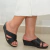Tamanco Usaflex salto anabela de 7 cm,  vendido por Zambeze, máximo conforto sem sacrificar o estilo. Ideal para mulheres que valorizam elegância e bem-estar.