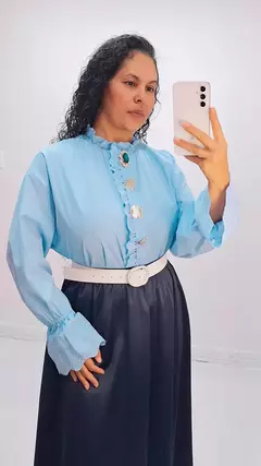 BLUSA TRICOLINE LUXUOSA