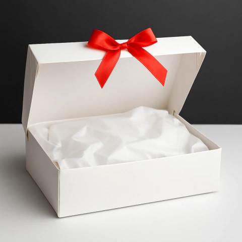 Caixas de Papel Cartão 19x12x4 Branca