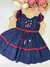 Vestido Berenice - Azul Marinho na internet