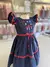 Imagem do Vestido Berenice - Azul Marinho - Natal - Tamanho: 1 Ano