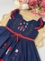 Vestido Berenice - Azul Marinho - comprar online