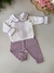 Conjunto Tricot Antonella - Lavanda - Cheiro do Campo Baby