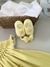 Kit Sapatinho + Laço - Amarelo