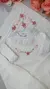 Saída Maternidade Bianca - Branca/Rosa - loja online