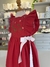 Vestido Vermelho - Natal - Tamanho: 3 Anos