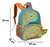Mochila De Costas Infantil Escolar Dino Reforçada Clio Style