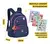 Mochila Costas Luluca Juvenil Cor Azul na internet