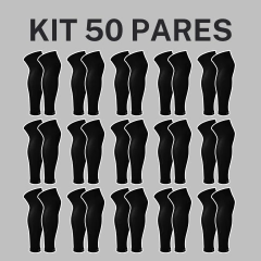kit 50 pares Futsocks Meião Cortado SUPERLIGHT - comprar online