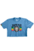 Cropped Jah Live Azul - comprar online