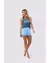 Regata feminina DROP SHOT ENJOY 3.0 Marinho