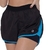 Short Feminino Compass Preto c/ azul