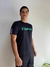 Camiseta preto Compas verde