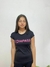 Baby look dry preta com rosa Compass