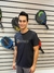 Camiseta preto Compass cinza