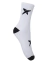 Meia cano longo estrela Drop Shot Branco