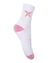 Meia cano longo estrela Drop Shot Rosa