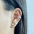 Piercing fake liso