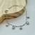 Pulseira Pingentes Quadrado - comprar online