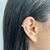 Piercing Coração Meio Cravejado