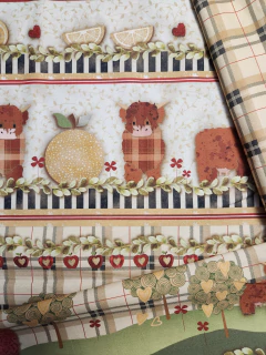 Barrado Digital Vacas Escocesas - 55 x 150cm - comprar online