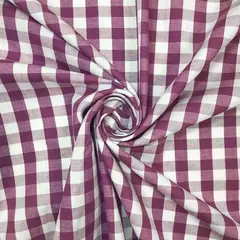 Tricoline Fio Tinto Xadrez Uva G - 50 x 150cm - comprar online