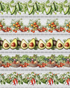 Barrado Digital Feira - 55 x 150cm na internet