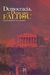 Capa do livro "Democracia, o Deus que falhou" de Hans-Hermann Hoppe, com imagem do Partenon ao fundo.