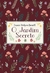 Capa do ebook "O Jardim Secreto" de Frances Hodgson Burnett, com fundo escuro e ilustrações de flores e folhas coloridas.