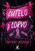 Capa do eBook "Cutelo e Corvo" da Trilogia Morrendo de Amor, com fundo escuro e elementos de terror, incluindo um casal e ferramentas de corte.