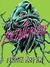 Capa do eBook "A Metamorfose" de Franz Kafka, com uma ilustração de um rosto humano transformado em uma aranha, em um fundo verde vibrante.
