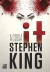 Capa do ebook "A Coisa" de Stephen King, apresentando um palhaço com um nariz vermelho e olhos intensos.