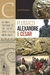 Capa do eBook "Alexandre e César" com ilustrações de guerreiros da antiguidade e imagens de Plutarco.
