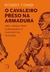 Capa do eBook "O Cavaleiro Preso na Armadura" de Robert Fisher, apresentando um cavaleiro em armadura em fundo laranja.