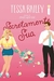 Capa do eBook "Secretamente Sua" de Tessa Bailey, apresentando uma mulher com flores e um homem em traje formal.