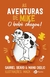 Capa do ebook com Fundo laranja com título colorido. Mike segura um bebê sorridente saindo de um papel rasgado. Ícones de mamadeira e chocalho decoram.