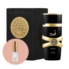 Fracionado Asad Lattafa Eau de Parfum - Perfume Árabe Masculino 6ml