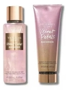 Kit Body Splash + Hidratante Victoria's Velvet Petals Shimmer