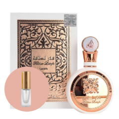 Fracionado Lattafa Fakhar Rose Eau de Parfum - Perfume Árabe Feminino 10ml