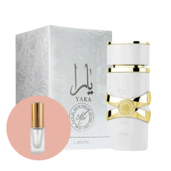 Fracionado Yara Moi Lattafa Eau de Parfum - Perfume Árabe Feminino 10ml