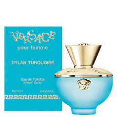 Dylan Turquoise Versace Eau de Toilette - Perfume Feminino 100ml - comprar online