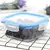 POTE DE VIDRO HERMETICO QUADRADO 1L - comprar online