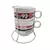 JOGO DE 2 XICARAS 150ML DO SANTOS - loja online