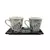 KIT 2 XICARAS DO SANTOS 130ML - loja online