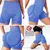 Shorts Feminino Academia Fitness Empina Bumbum "Azul, Preto, Lranja Rosa, Lilas, Verde e Preto" - Rico Importados