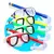 KIT SNORKEL MASCARA INFANTIL