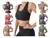 Conjunto Academia Sem Costura Levanta Bumbum Short+top Bojo VARIAS CORES