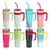 Garrafa Térmico Inox 1200ml Alça Canudo E Tampa -VARIAS CORES, MASCULINO E FEMININO
